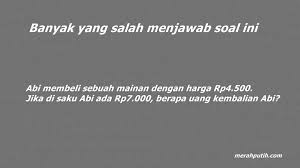 Check spelling or type a new query. Merasa Pintar Coba Kerjakan 5 Soal Matematika Ini Merahputih