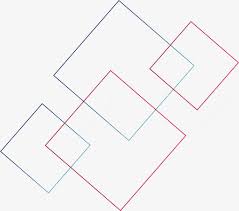 简洁手绘正方形线条 新图网几何几何体几何图形多边形线性图形 chart line chart diagram