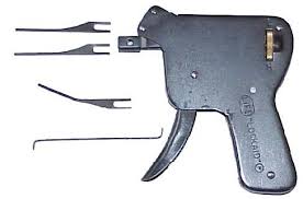 Automatic car door locks, also commonly known as power door locks, were originally a feature of convenience included in the more upscale version of a model line. Snap Gun Wikipedia
