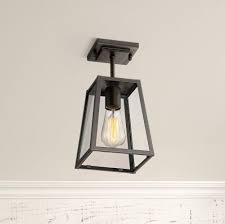 Arrington 6 Wide Mystic Black Outdoor Ceiling Light 1n481 Lamps Plus Porch Ceiling Lights Modern Outdoor Ceiling Light Ceiling Lights