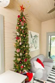 Christmas Trees For Small Spaces Ideas Tips Treetopia Small Space Christmas Tree Pencil Christmas Tree Slim Christmas Tree