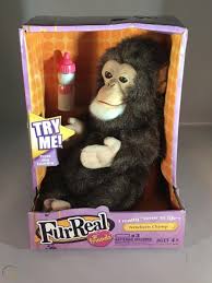 Furreal Friends Baby Monkey Hasbro Plush Newborn Baby Chimp Interactive 2010230500