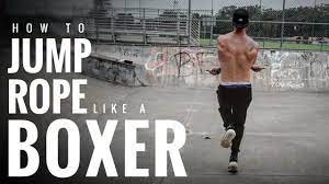 How to jump rope like a boxer. How To Jump Rope Like A Boxer Youtube