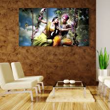 Wall hanging picture frames make great centerpieces. Multiple Frames Beautiful Radha Krishna Art Wall Painting For Living Room Bedroom Office Hotels Drawing Room For Living Room Bedroom Office Hotels Drawing Room 150cm X 76cm Inephos