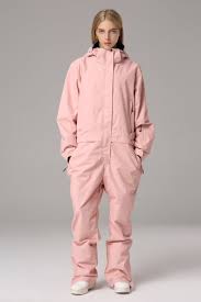 Women S Searipe One Piece Pink Ski Suits Winter Jumpsuit Snowsuits Winter Jumpsuit Snow Suit Ski Suits