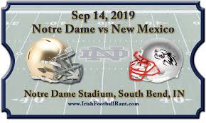 Bid Now 192 2 Notre Dame Football Tickets