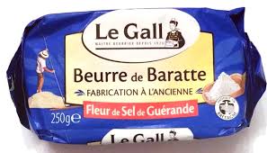 Le guerandiais fleur de sel guerande weißes meesalz aus dose 125g. Beurre De Baratte Pasteurise Demi Sel A La Fleur De Sel De Guerande Le Gall 250 G E