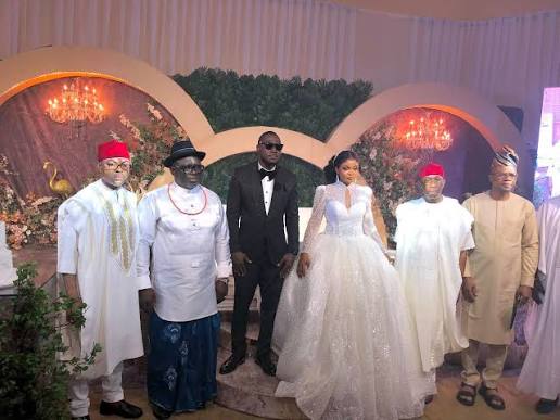 Isoko leaders attend Dr. Oghenekome Egukawhore's traditional marriage in Lagos
