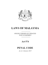 Incorporating all amendments up to 1 january act section. Hati Hati Dengan Perkara 124 B C D E Kanun Keseksaan Karim S Blog