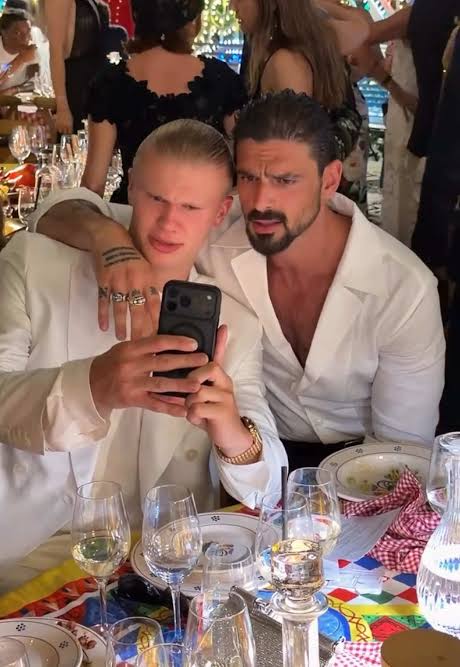 Erling Haaland and Michele Morrone Dolce & Gabbana Fashion Edits