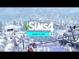 The Sims 4 Snowy Escape Gameplay Trailer The Sims 4 Expansion Pack In 2020 Sims 4 Expansions Sims 4 Sims