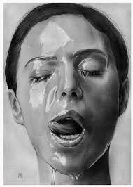 Black And White Self Portrait Drawing Xanthousis S Deviantart Favourites Digital Portrait Art Portrait Drawing Pencil Art Drawings