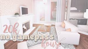 Bloxburg house ideas 2 floor in 2020 farmhouse plans 4 bedroom house plans house roblox bloxburg cozy one story ranch home speed build youtube in 2020 ranch house modern style. 20k No Gamepass House Roblox Bloxburg Youtube