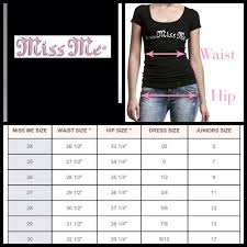 Miss Me Size Chart Womens Lucky Jeans Size Chart Silver
