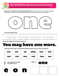 The Sight Word This Week Is One Sight Words Are Some Of The Most Frequently Used Words In Our Language But Are Hard To S Site Words Sight Words Dolch Words