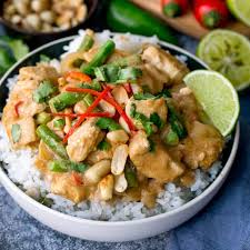 This easy chicken satay recipe features a potent marinade of red curry paste and coconut if you end up with leftover peanut sauce, just boil up some spaghetti and make quick peanut noodles! Easy Satay Sauce Recipe Nicky S Kitchen Sanctuary