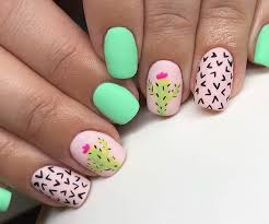 The first accent nail has. 23 Pretty Shellac Nail Art Designs And Ideas Stayglam