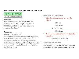 Significant Figures Focus Question Why Are Significant Figures