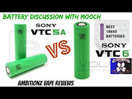 Battery Talk With Mooch Sony Vtc5a Vs Vtc6 What You Need