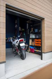 バイク専用ガレージ 自転車 室内 ガレージのある家 ガレージ