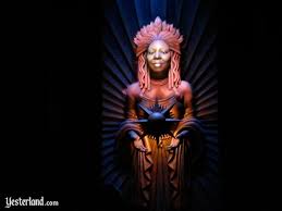 Intuitive fred888: Whoopi Goldberg as Queen Califia of California until  2008 at Disneyland?