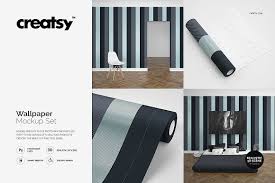 Wallpaper Mockup Set Mockup Design Postcard Mockup Graphic Design Studios