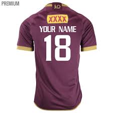We're sorry, this service is currently unavailable. Personalised Queensland Maroons Jerseys Your Jersey