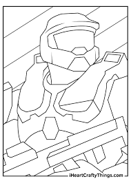 We provide coloring pages, coloring books, coloring games, paintings, and coloring page instructions here. Halo Coloring Pages Updated 2021