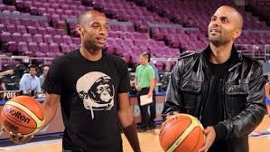 480 x 360 jpeg 13 кб. Thierry Henry Et Tony Parker Sportif