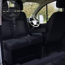Ford Transit Custom 2013 Double Swivel Seat Base Fitted Transit Custom Ford Transit Ford Transit Custom Camper
