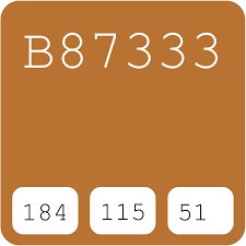 copper b87333 hex color code schemes paints