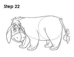 Printable winnie the pooh coloring pages for children. How To Draw Eeyore