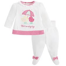 Conjunto De Polaina Con Camiseta Crudo Mayoral Newborn Girl Outfits Baby Clothes Little Girl Fashion
