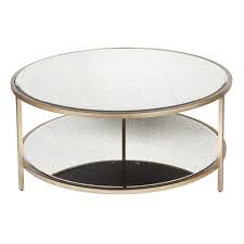 For a home that prefers to display a classical style, antique furniture is the way you do it. Cocktail Mirror Top Iron Round Coffee Table 100cm Antique Gold