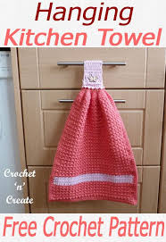 Thanks below designers for sharing free knitting pattern. Crochet Hanging Kitchen Towel Free Crochet Pattern Crochet Kitchen Towels Crochet Kitchen Dishcloth Crochet Pattern