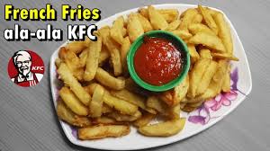 Cara membuat kentang goreng atau french fries terhadap awalnya di populerkan oleh rumah makan laju saji di daratan amerika, sebut saja mcdonalds, burger king, hingga kfc. Cara Membuat Kentang Goreng French Fries Ala Kfc Hanya 2 Bahan Resep Kfc Youtube