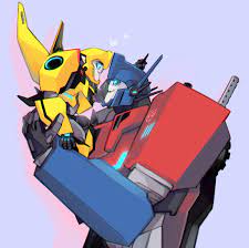 little bee and op by shoguru バンブルビー トランスフォーマー イラスト