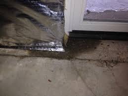 I left the basement door open in case she needed a safe place. Water Around Sliding Glass Door In The Basement Doityourself Com Community Forums