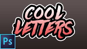Then look no further, just go to coolfont.org! Cool Letters Speed Art In Photoshop 4 Cool Fonts Youtube