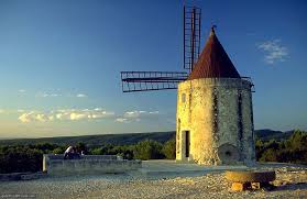 Moulin D A Daudet Paysage France Moulin A Vent Cornille
