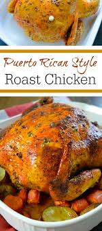 Puerto Rican Style Whole Roasted Chicken Recipe The Coupon Project Baked Whole Chicken Recipes Whole Chicken Recipes Oven Roast Chicken Recipes