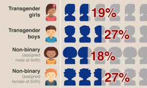 Inclusivity is in our dna. A Quarter Of Transgender And Non Binary High School Students Have Been Sexually Assaulted Daily Mail Online