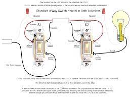 How to wire two light switches to one power source. 2 Switch 1 Light Wiring Diagram Light Switch Wiring Ceiling Fan Switch Light Switch