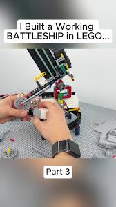 Building a LEGO Cobi Battleship