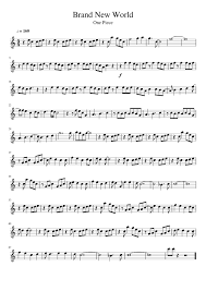 The series premiered in japan on fuji television on october 20, 1999. One Piece Brand New World Sheet Music For Saxophone Alto Solo Musescore Com