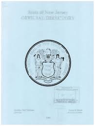 State of New Jersey OFFICIAL DIRECTORY