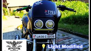 Splendor Front Light Modified Firoz Redium Art Jaspur Youtube