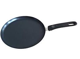 Ruirui Nonstick Aluminum Flat Bottom Frying Pan For Steak Fried Dumpling 20cm Black Thickening Induction Cooker Ceramic Hobs Induction Cooking Cookware Sets