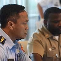 U.S. Army Sgt. 1st Class Brian VanNote, platoon sergeant