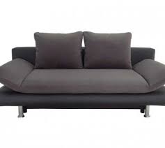 Banquette Clic Clac En Tissu Flamingo Coloris Gris Noir